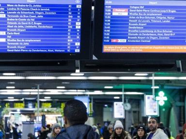 SNCB : Grève de 9 jours, la moitié des trains IC circuleront jeudi 27 février