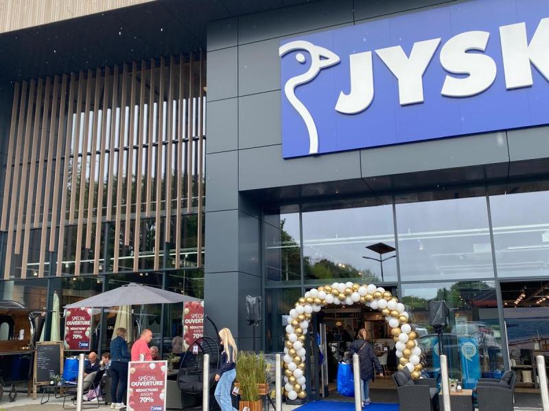 La chaîne d'ameublement JYSK s'installe à Hannut