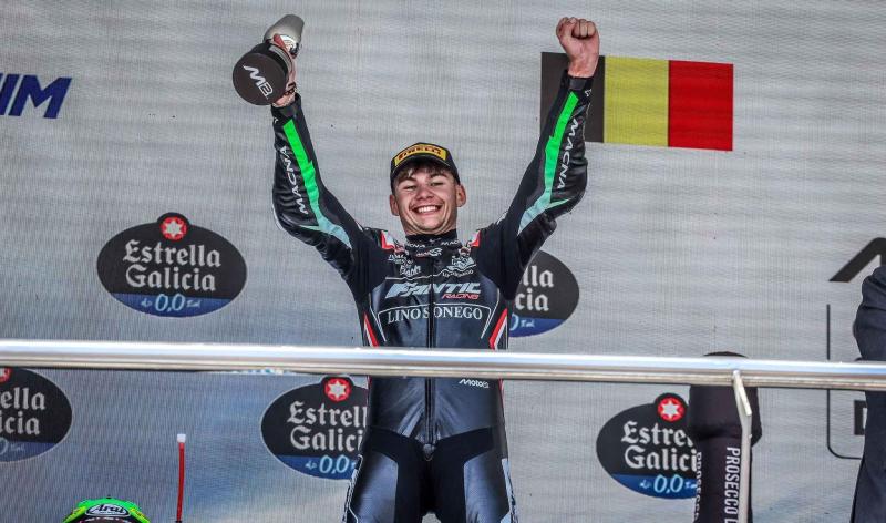 Moto2 : c'est reparti pour Barry Baltus