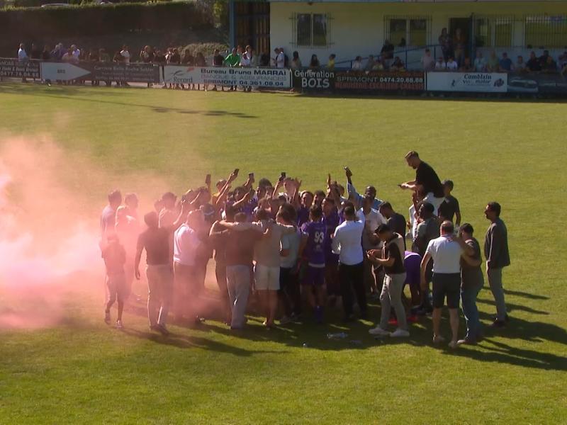 Tilff file en D2 ACFF, Sprimont accuse le coup