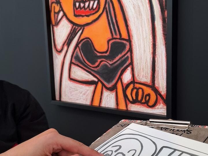 Quand l'art se touche !