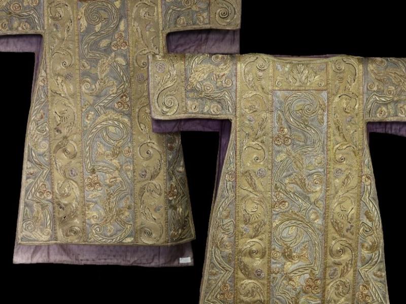 Classement : textiles liturgiques à la Cathédrale Saint-Paul de Liège