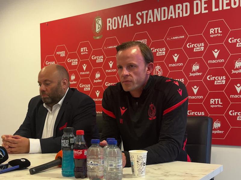 Vincent Euvrard est clair: "L'objectif du Standard? Top 6, top 3 et puis... le titre"