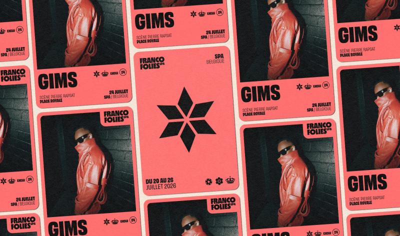 GIMS, première tête d’affiche des Francofolies de Spa 2026