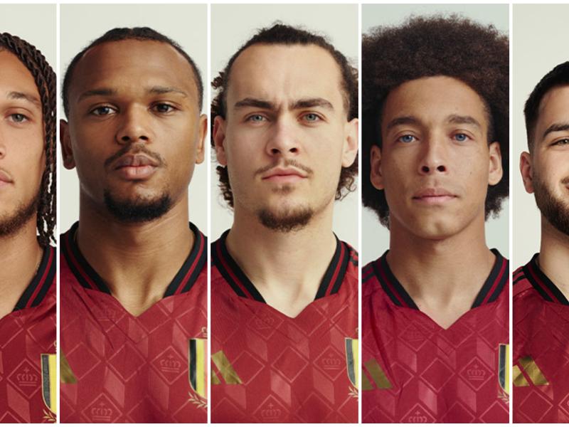 Les Diables Rouges avec 5 joueurs liégeois