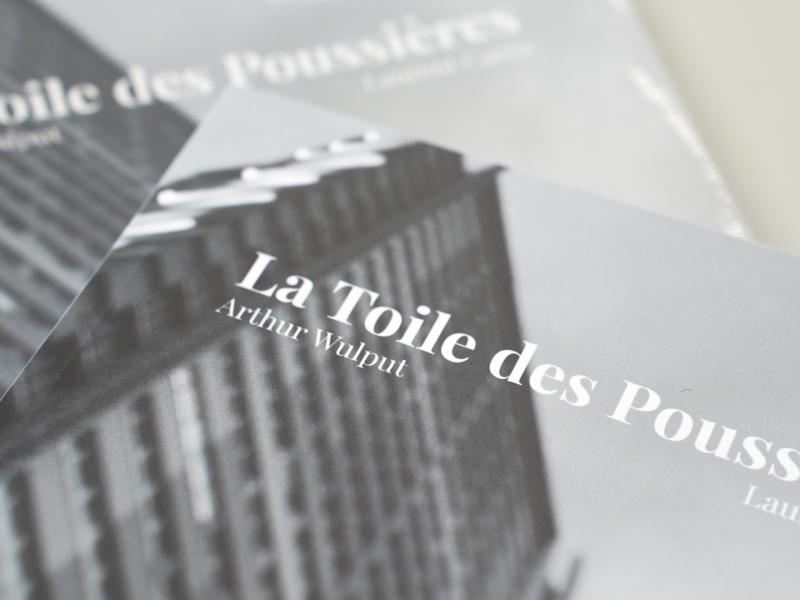 "La toile des poussières", un roman photo de Laurent Carra et Arthur Wulput