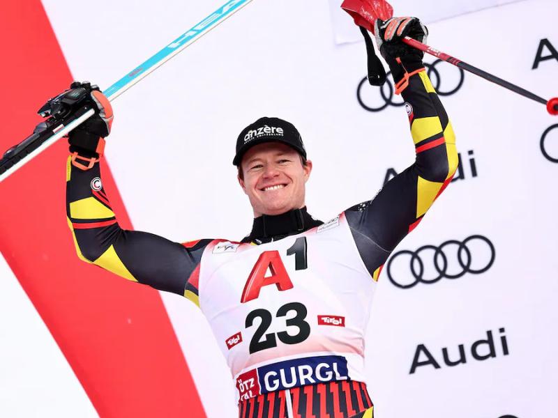 Ski alpin: une 2e place historique pour Armand Marchant