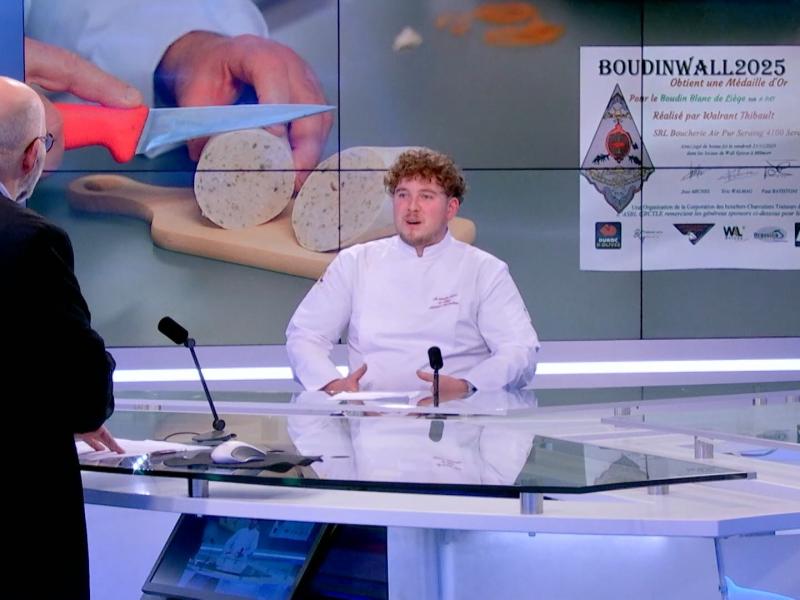 Invité : "Meilleur boudin de Liège" : quel impact sur les ventes du boucher ?