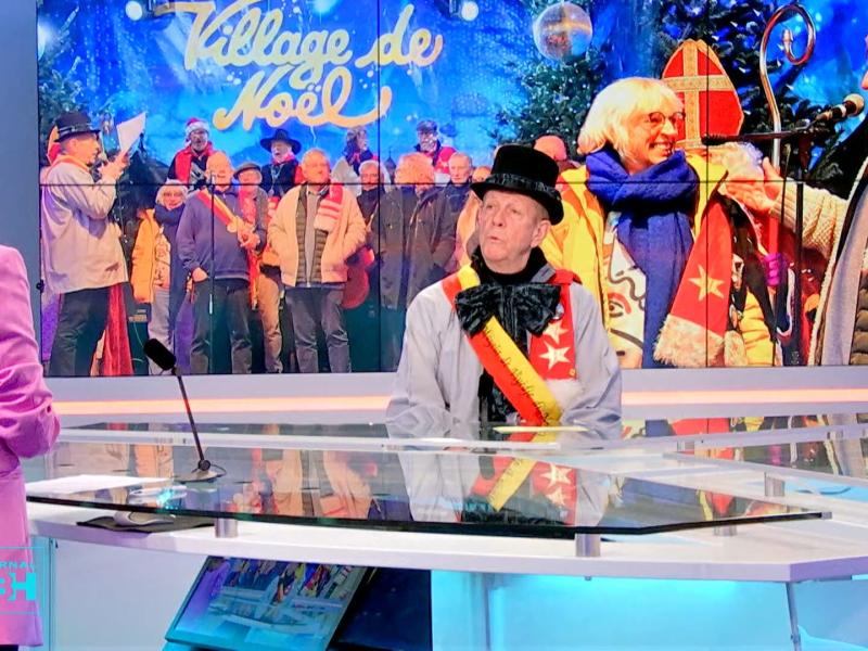 Liège : rencontre avec le nouveau Maïeur du village de Noël