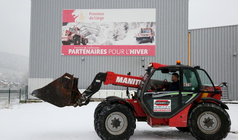 Sel de déneigement : premiers approvisionnements pour les communes