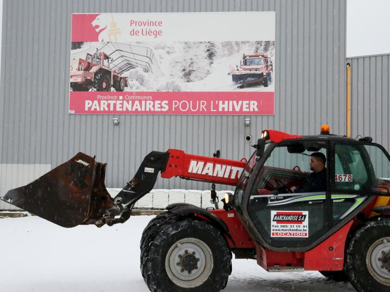 Sel de déneigement : premiers approvisionnements pour les communes