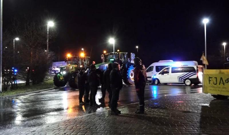 Blocage des autoroutes par les agriculteurs