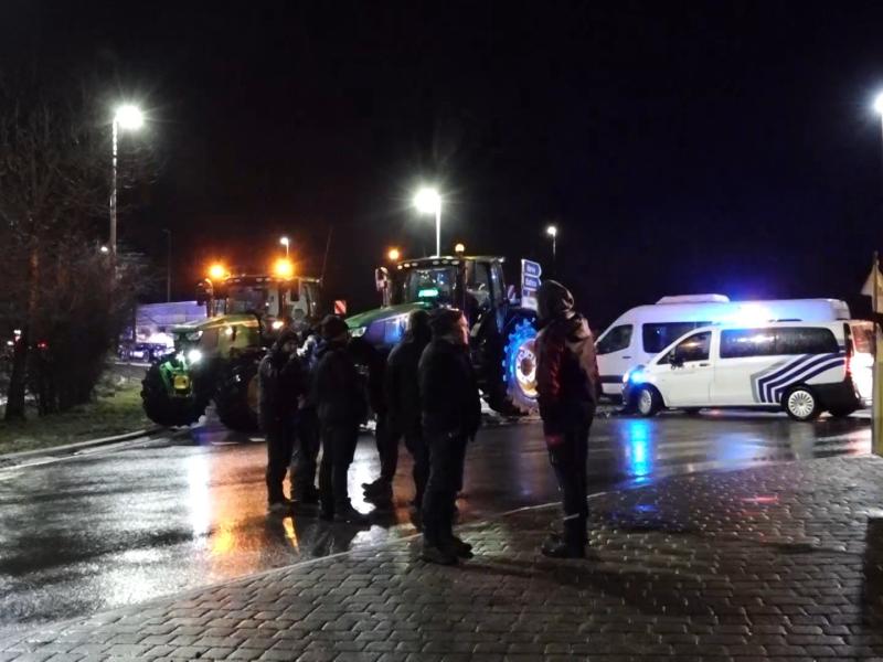Blocage des autoroutes par les agriculteurs