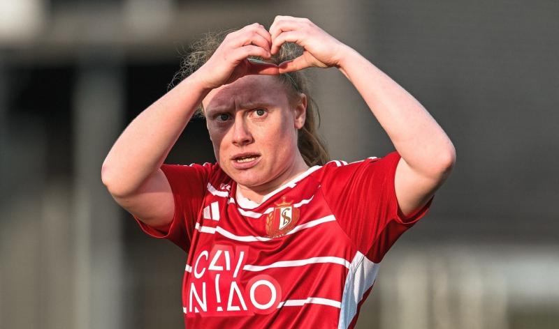Amber Barrett, buteuse du Standard Femina, quitte les Rouches