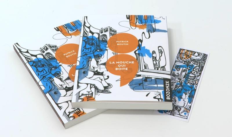 "La mouche qui boîte", un roman illustré, loufoque et caustique