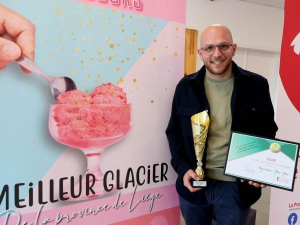 Jonathan Morabito avec son food-truck John John devient le meilleur glacier de la province de Liège