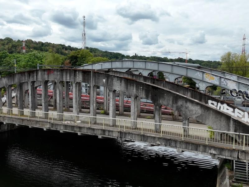 La Ville de Liège veut détruire le pont Denis Lecocq mais manque de budget pour le faire