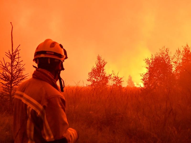 Incendie dans les Fagnes : l'hypothèse d'un engin agricole est envisagée