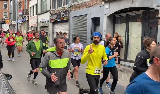 15km de Liège: plus de 7000 personnes au pas de course !