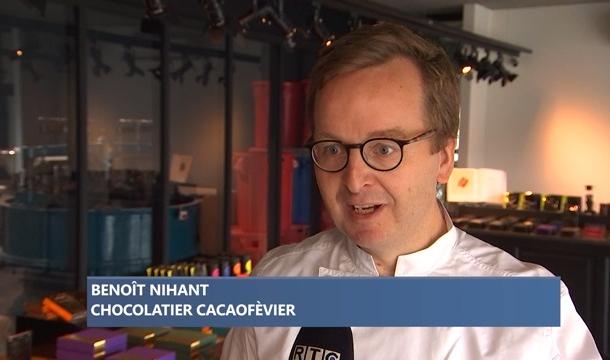 Benoît Nihant célébré Chocolatier de l'Année 2021 pour la Wallonie