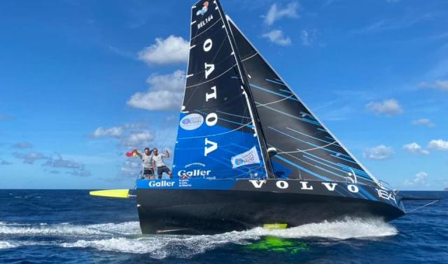 Jonas Gerckens termine quatrième en Class40