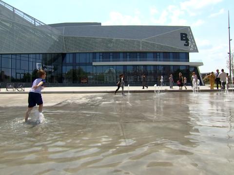 Grande fontaine et espaces verts : voici le nouveau visage du quartier de Bavière