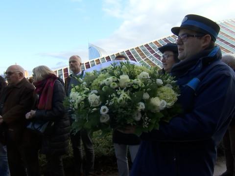 Armistice : commémoration des cheminots aux Guillemins 