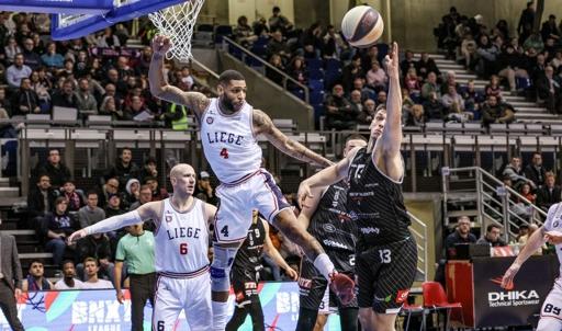 Basket : le RSW Liège qualifié pour les quarts de finale européens 