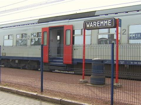 Colis suspect à la gare de Waremme, trafic interrompu plusieurs heures