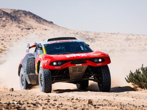 Dakar : le Liégeois F.Lurquin et S.Loeb remportent la 4e étape
