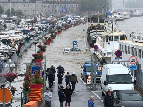 Intempéries : situation critique à Liège aussi
