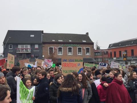 Jeunes et climat : à Hannut aussi