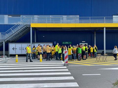 Mouvement de grève chez IKEA Hognoul - la direction répond