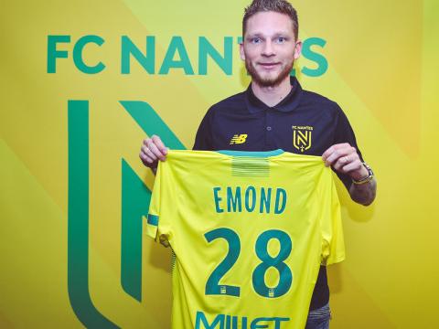 Renaud Emond au FC Nantes jusqu'en 2022  
