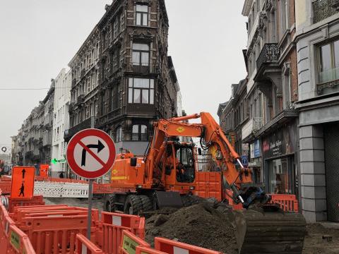 Rue Léopold et Cathédrale : des travaux jusque fin mai