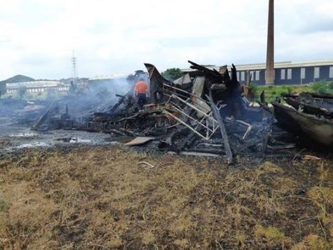 Seraing : le bateau vivre détruit par un incendie