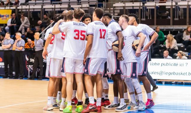 Troisième succès pour Liège face aux Lettons de Valmiera