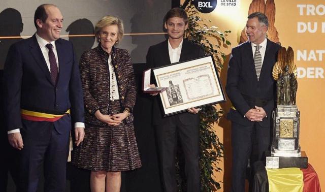 Trophée du Mérite Sportif : l'émotion de David Goffin