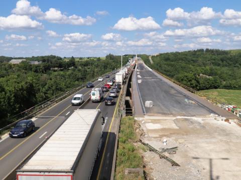 Viaduc de Huccorgne : reprise du chantier jusque fin juillet