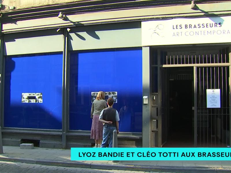 Les Brasseurs accueillent les installations de Lyoz Bandie et Cléo Totti