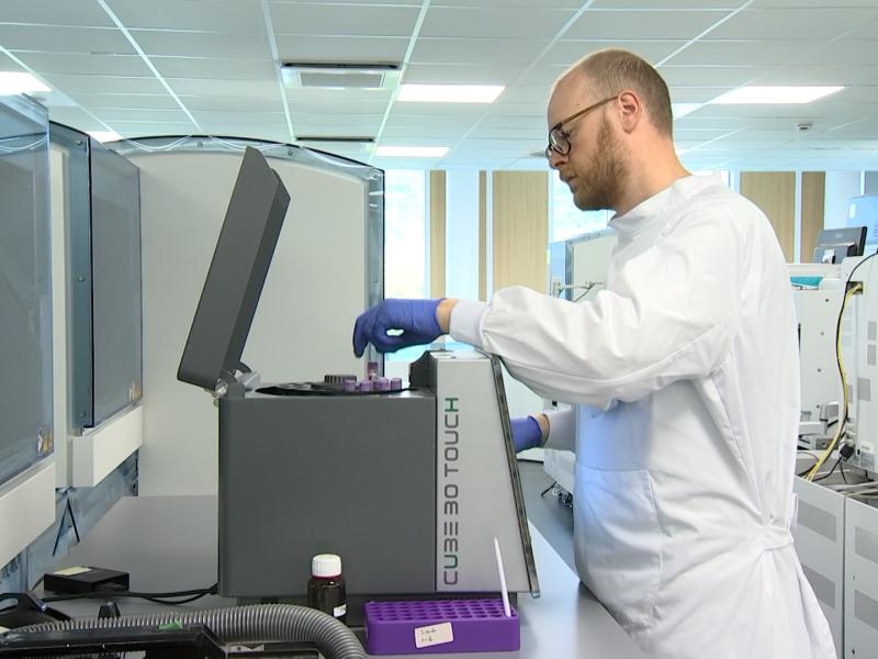 CHU: nouveaux laboratoires Unilab Lg