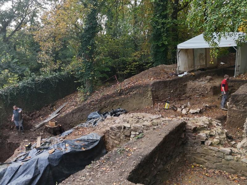 Fouilles archéologiques à Chèvremont
