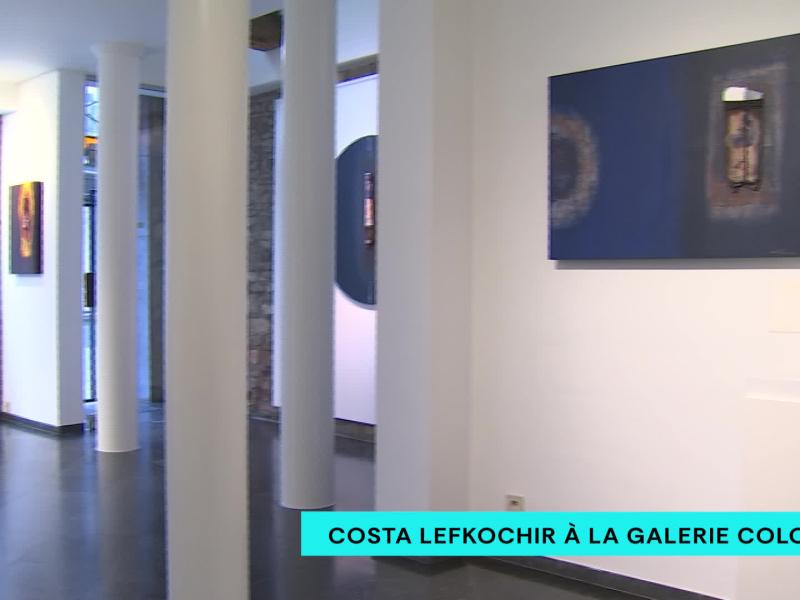 Costa Lefkochir expose ses oeuvres récentes à la galerie Colon