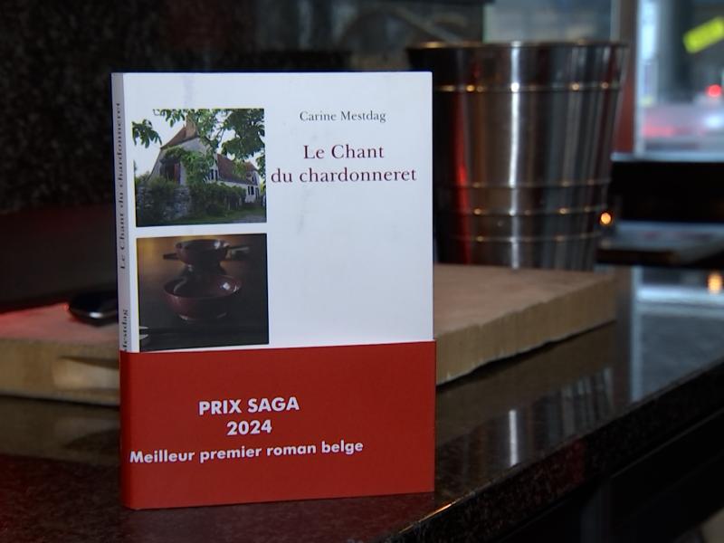 Le 15ème prix Saga Café récompense le roman de Carine Mestdag