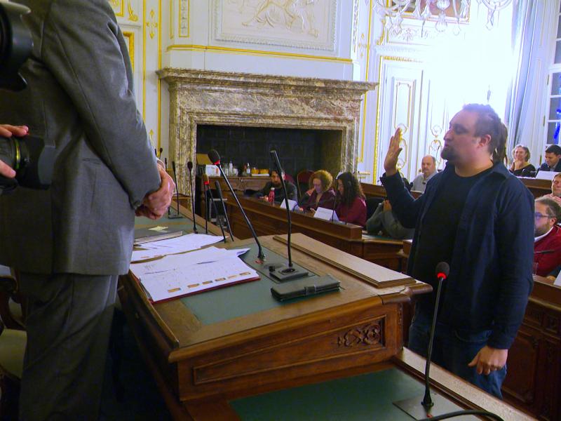 Liège : installation du nouveau conseil communal