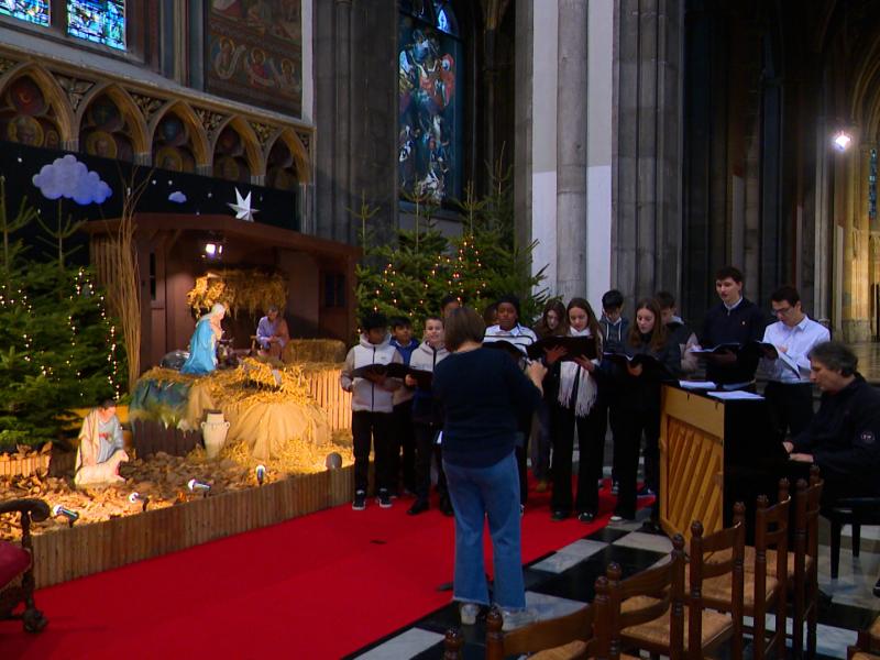 La maîtrise de la cathédrale chante noël