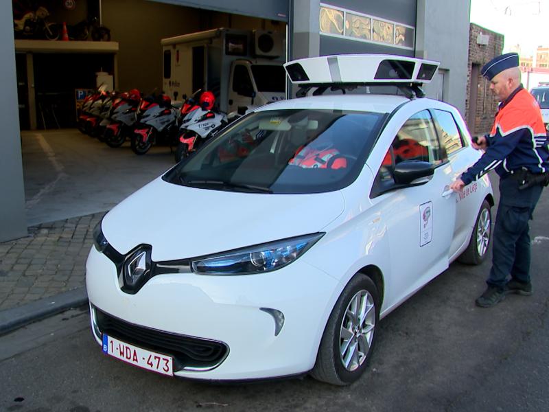 6.000 plaques contrôlées par jour par la scan-car !