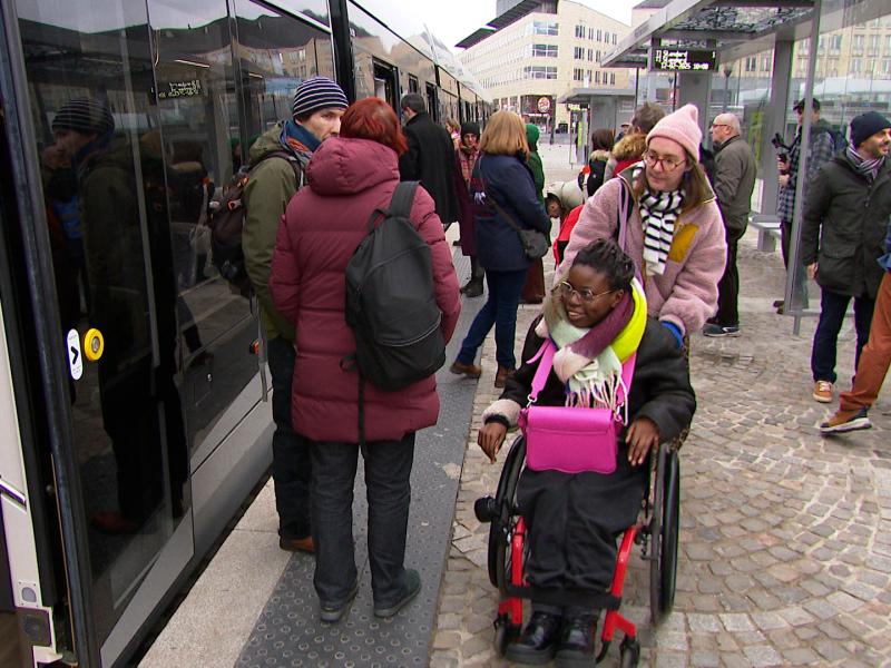 Tram: l'accessibilité aux PMR renforcée