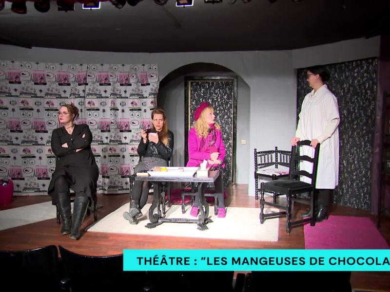 Théâtre du Gai Savoir : "Les mangeuses de chocolat"