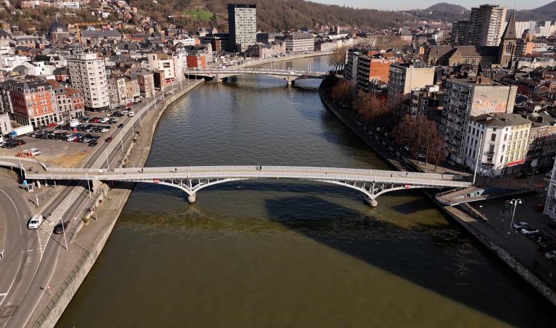 Nouvelle passerelle à Liège en 2028